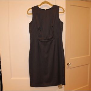Brooks Brothers pinstripe work dress